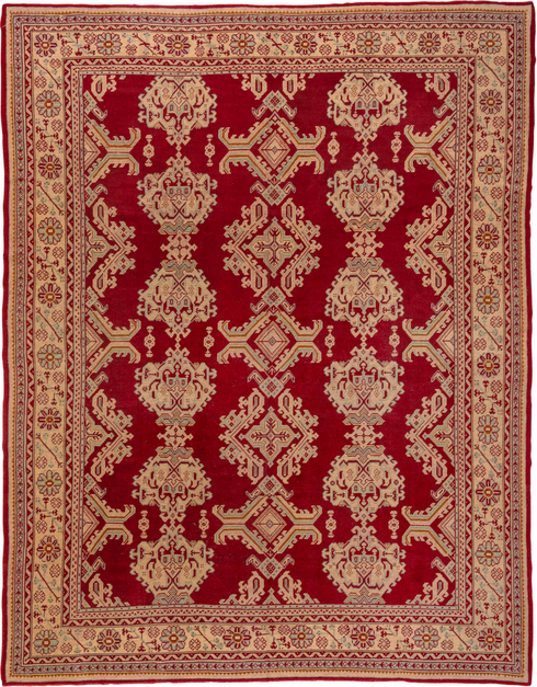 Antique Oushak Area Rug (10' x 13')